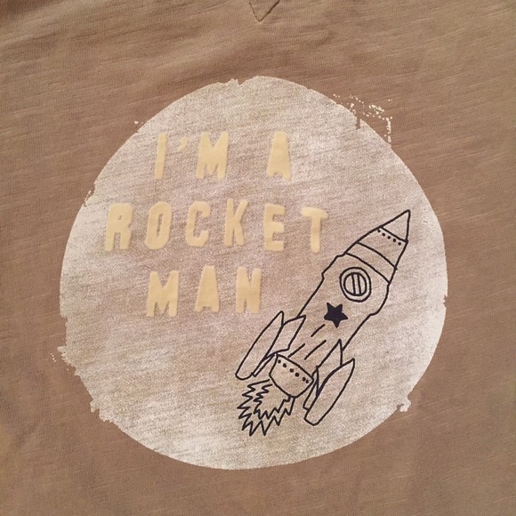 Zara “I’m a Rocket Man” T-shirt - Picture 2 of 4
